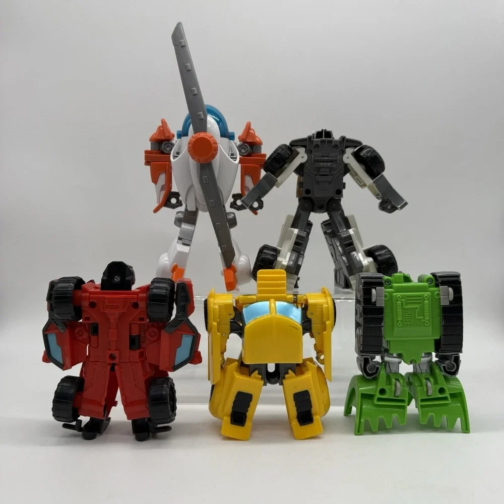 Hasbro Playskool Heroes Transformers Rescue Bots Lot Copter Hot Shot Boulder